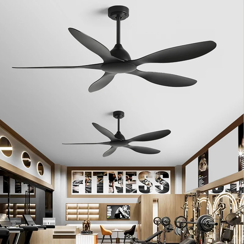 56 palcov stropný ventilátor Moderná reštaurácia Obývacia izba DC diaľkové ovládanie komerčné používanie Office priemysel bez lampy Elektrický ventilátor