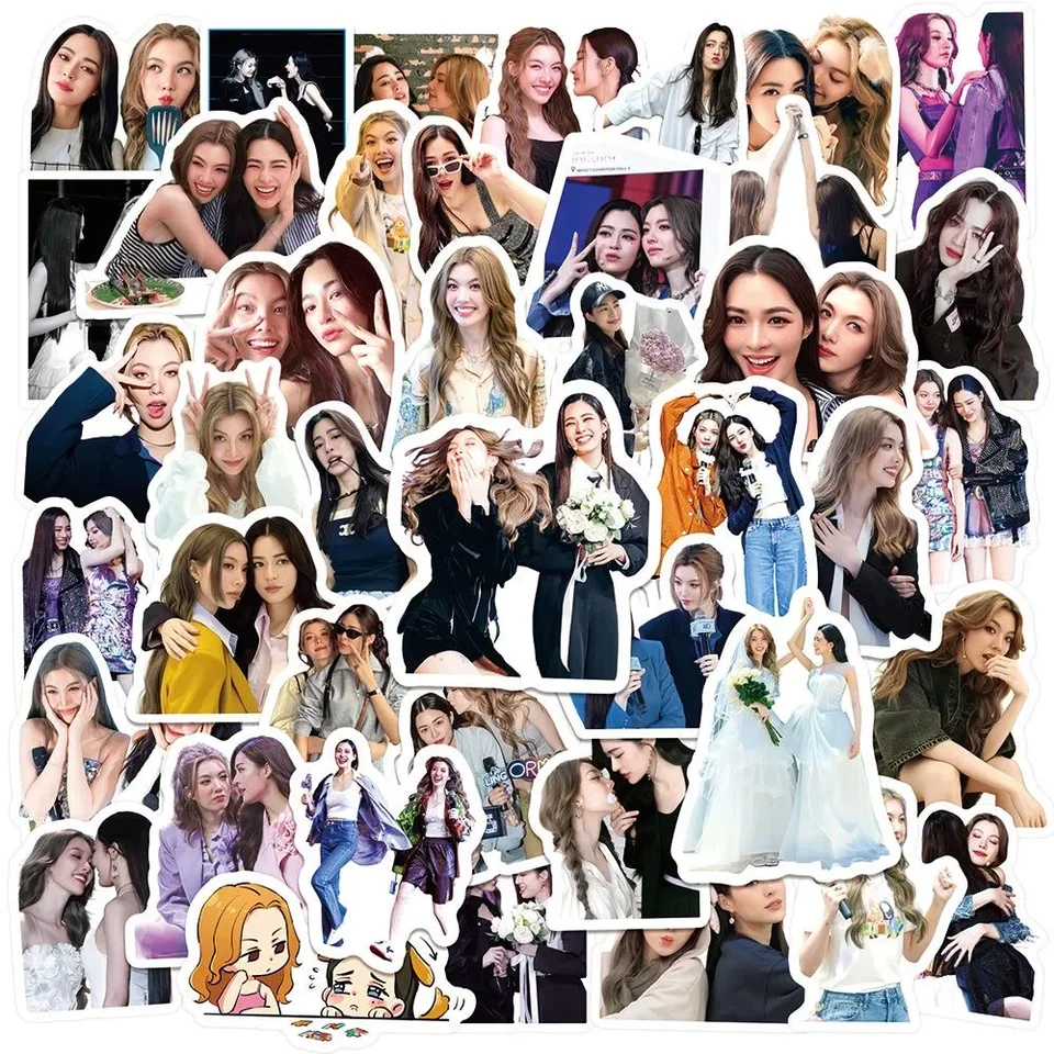 56k/set thajská ženská hviezda Lingorm Fayeyoko Freenbecky Ling Faye Orm TV Tajomstvo nás blank z Gap the Series Stupeters
