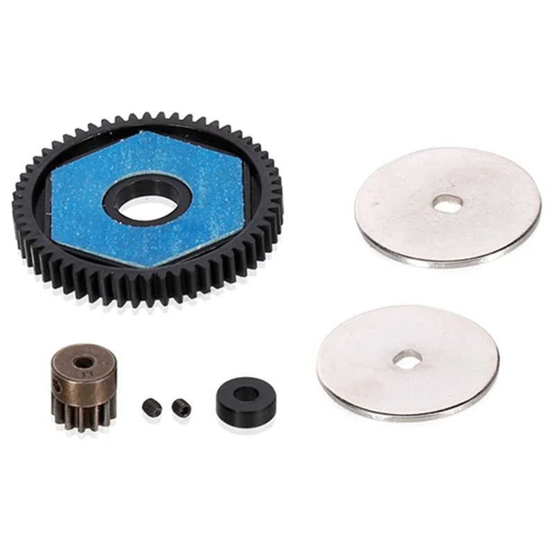 56t čelné zariadenie 13T prevodovky prevodovky prevodovky prevodovky pre prevodovku pre prevodovku pre prevodovku pre prevodovku pre 1/10 RC Crawler Car Axial SCX10 SCX10 II Aktualizované diely