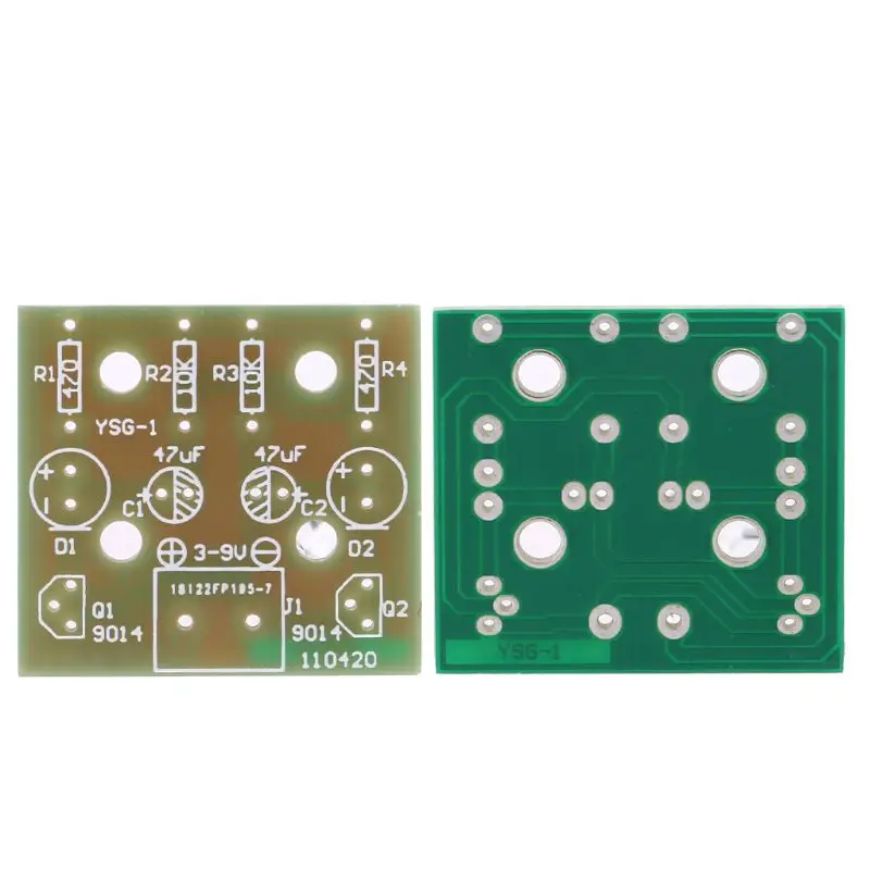 573A 1set Elektronické domácich majstrov výroby súprav blikajúceho žiarovky Elektronické obvody dosky