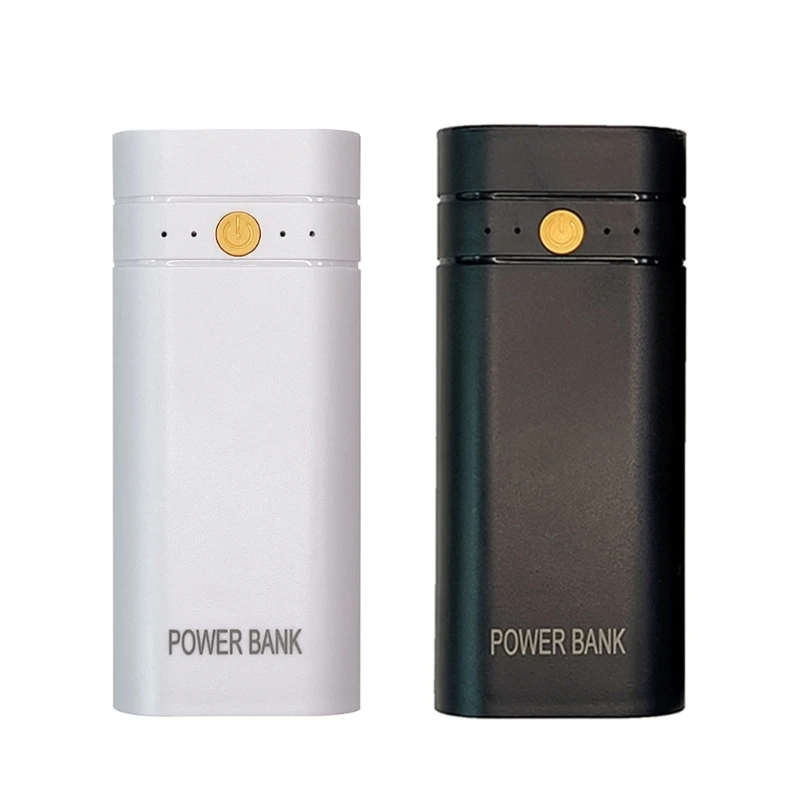 573A Inovované 2x18650 5V batéria bez zvárania zdvíhanie DIY Power Bank Shell Kit Príslušenstvo 2.1A5V Vstup a výstup odolný-