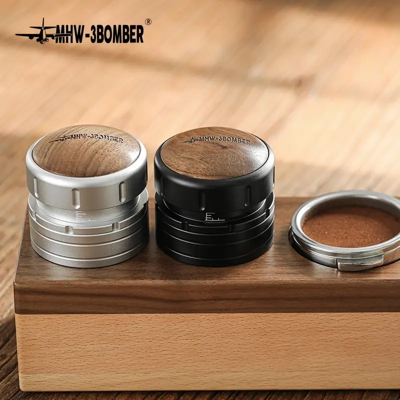 58,35 mm Distribútor kávy Gravitácia Adaptívna distribúcia espressa nastaviteľná hĺbka Profesionálny domáci barista kuchynské tlačové náradie