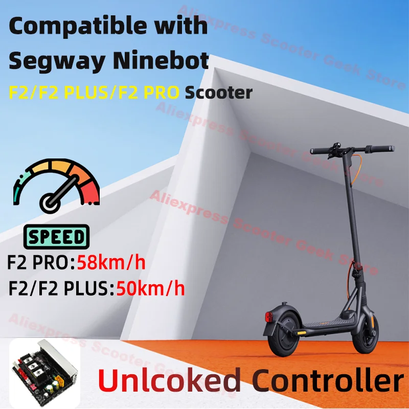 58 km/h Custom Controller Unlimited Rýchlosť pre Ninebot od Segway F2/F2 Plus/F2 Pro Ed Scooter 32 km/H 58 km/h