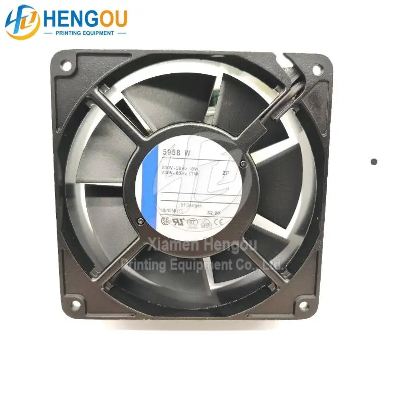 5958W ventilátorový stroj Náhradné diely 230V-50 Hz