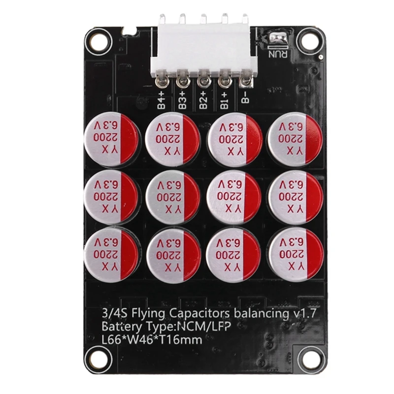 5a 3s 4s aktívny vyrovnávač vyrovnávacieho zariadenia LifePo4/LiPo/LTO Energy Cypitor