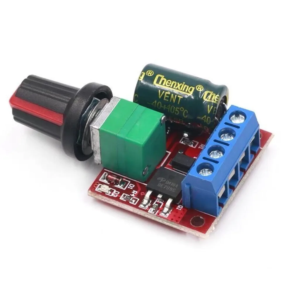 5A 90W PWM 12V DC MODUL OVLEDUJÚCE OVERÁTOR MOTOR DC-DC 4.5V-35V