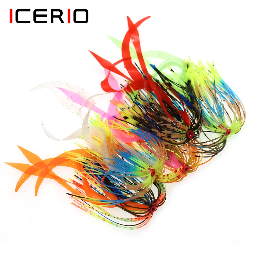 5bundles Luminous Silikone Gumbber sukne spinner návnady pre tai kabura chobotnica chobotnica chobotnica chobotnica chobotnica chobotnica chobotnica chobotnica chobotnica chobotnica