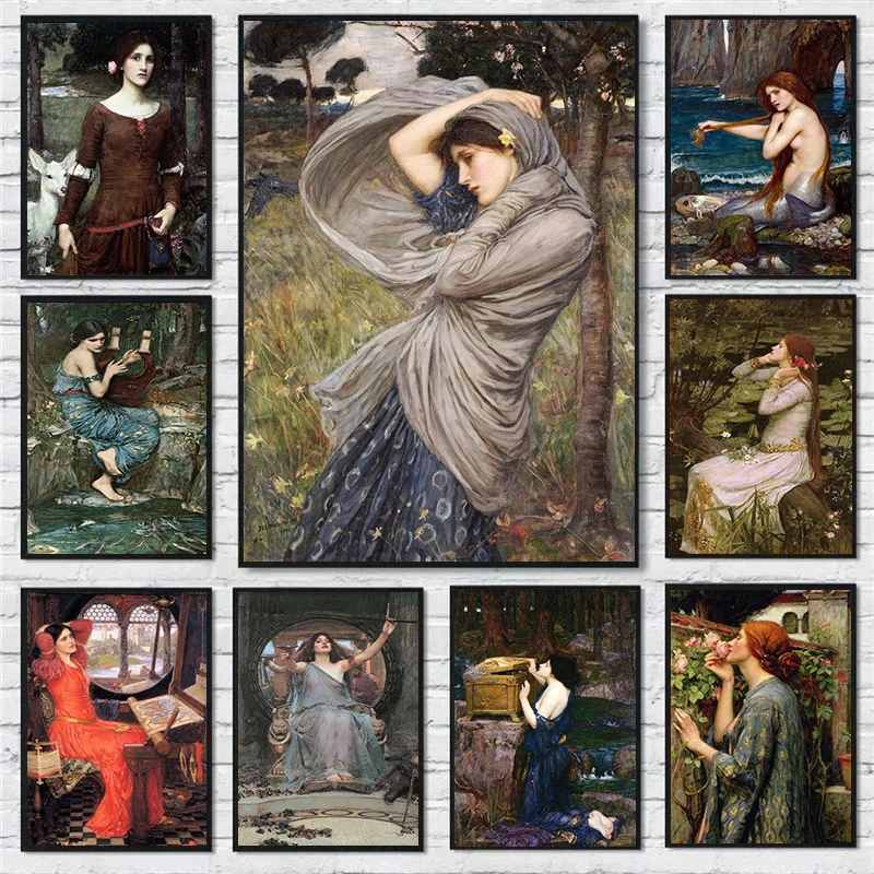 5D DIY Diamond Painting John William Waterhouse Plager výšivka mozaika MOSAIC KRIS KRIS STATS KITS HOME DEVOROKÁCIA NOVÉ PRÍRUČKY 2023