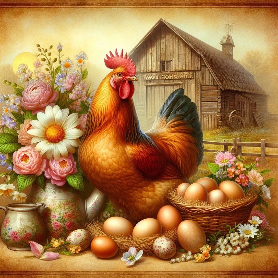 5D DIY Full Round Drill Diamond Painting Animal Kit Home Decor Art Craft 30x40 cm