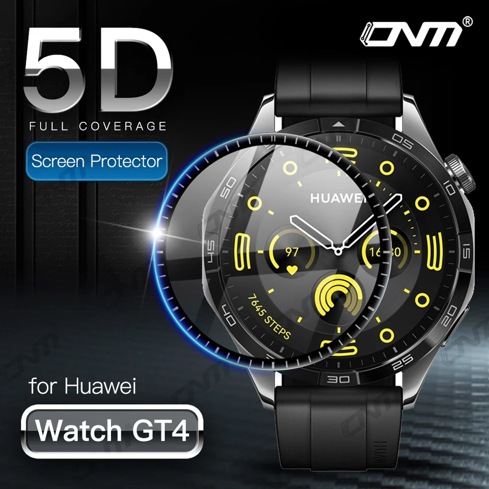 5D ochranný film pre Huawei Watch GT4 46 mm chránič obrazovky Anti-Scratch Film pre Huawei Watch GT 4 Smartwatch (nie sklo)