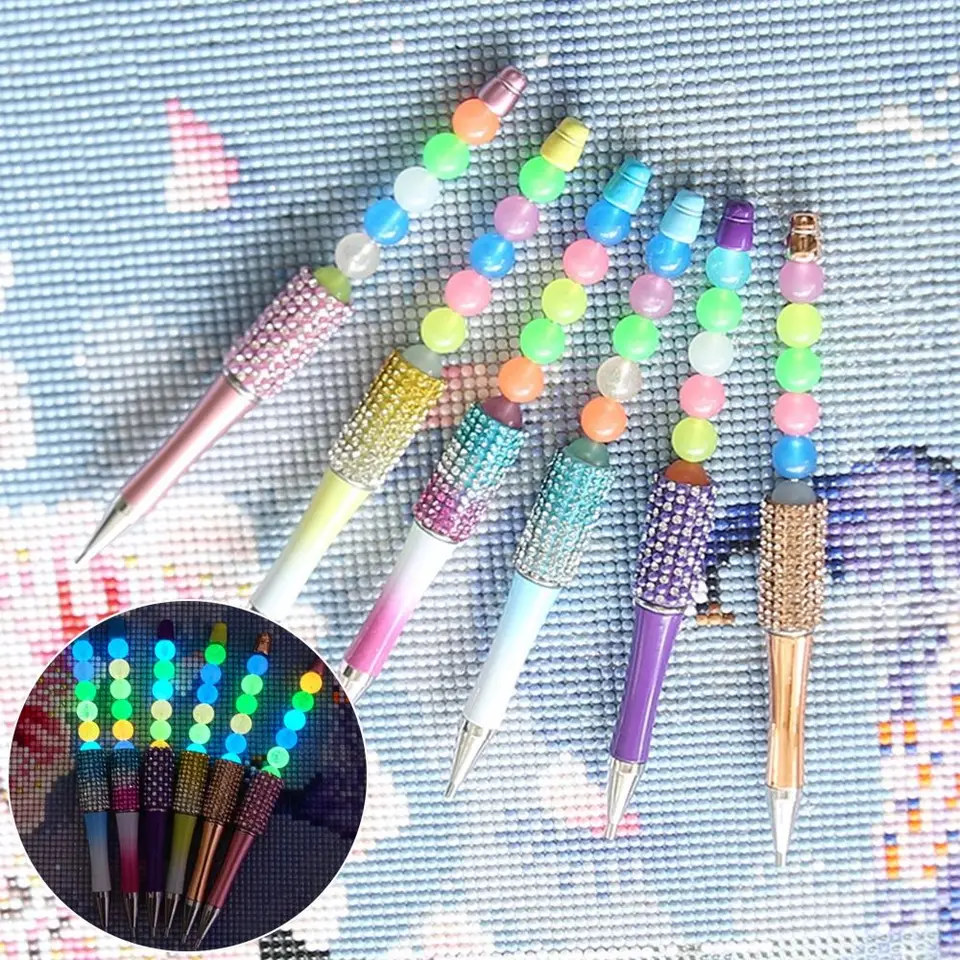 5D žiarivé diamantové maľovacie body vŕtačka Penka Penka v tme