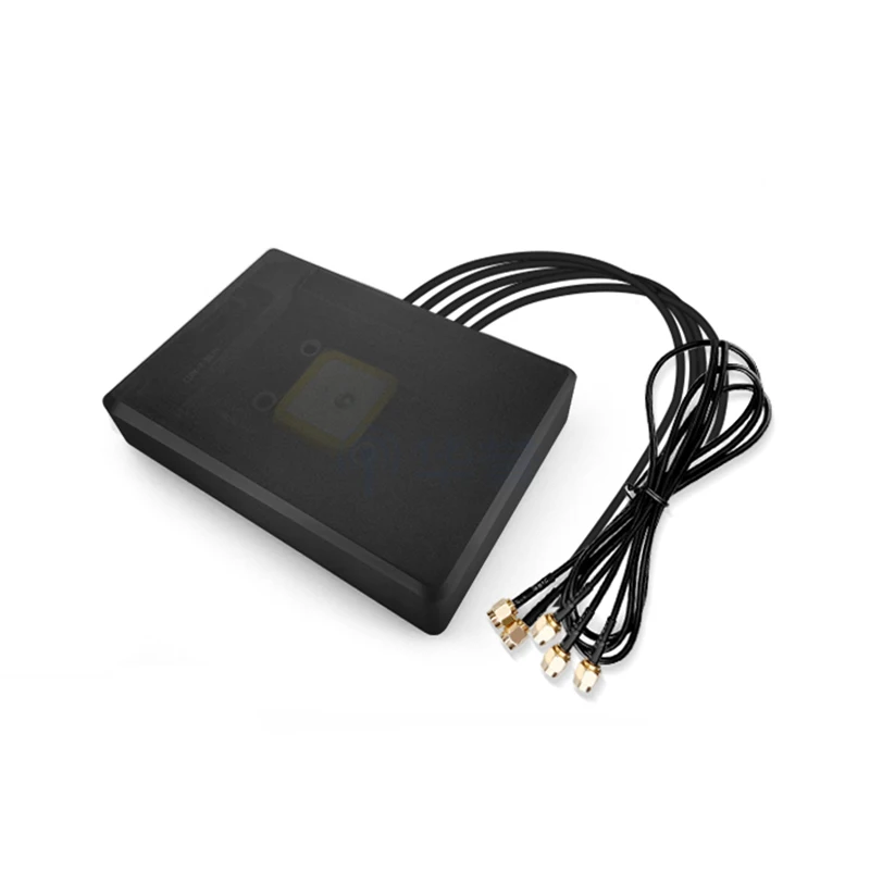 5G GPS BD GSM 4G NB-IOT Outdoor satelitná polohovacia skrinka anténa 600-6000MHz 1575,42 MHz Vysoký zisk 27DBI SMA SMA Muž 3M kábla 3M kábla