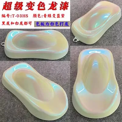 5G Vysoký stupeň intenzívnej Aurora Hypershift Iridescent Rain Super Chameleon Colorshiping Pigment pre automobilový náter