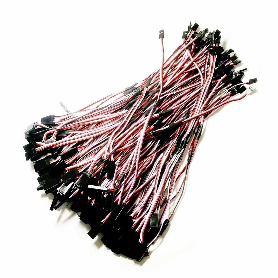 5ks/10ks 300 mm 500 mm servo prijímač Y predlžovací kábel kábel kábla Servo Extension y Drôtové konektory kábla RC Príslušenstvo 30 cm