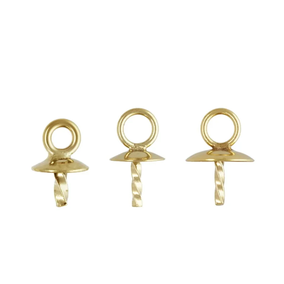 5ks 14k Zlato PLACNÉ PÁNY PÁSKA A TWING PEG DROP pre perlové šperky Výroby 3 mm 4 mm 5 mm