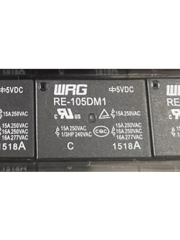 5ks 5V relé RE-105DM1 4PINS