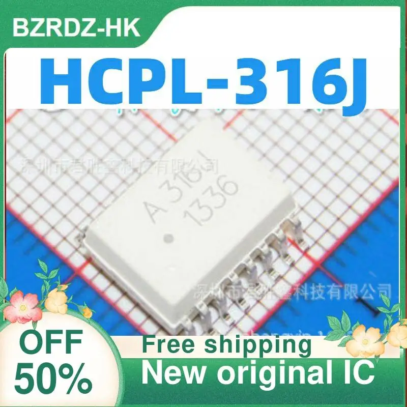 5ks a316j HCPL-316J HCPL-A316J SOP16 Nový originálny IC