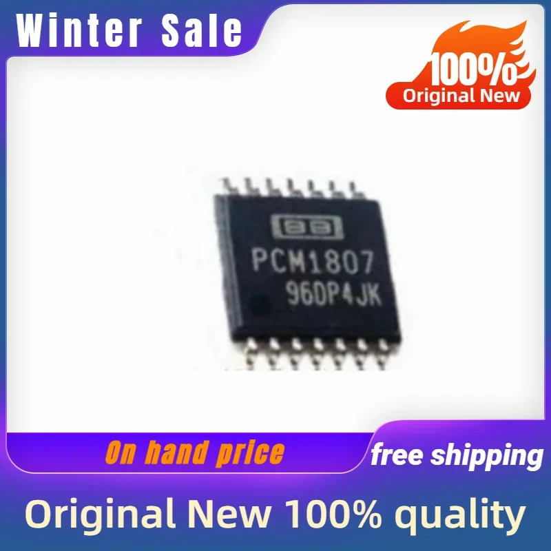 5ks (IC) Nový originálny PCM1807PWR PCM1807 TSSOP14 Kvalitný tovar