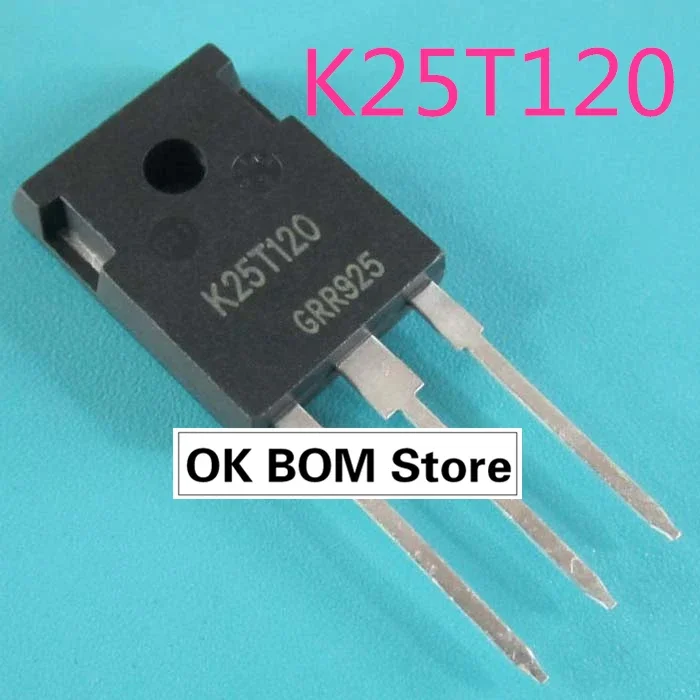 5ks K25T120 K25T1202 25 A 1200 V Power skúmavka Originálna kvalita kvalita zabezpečenia kvality tovaru
