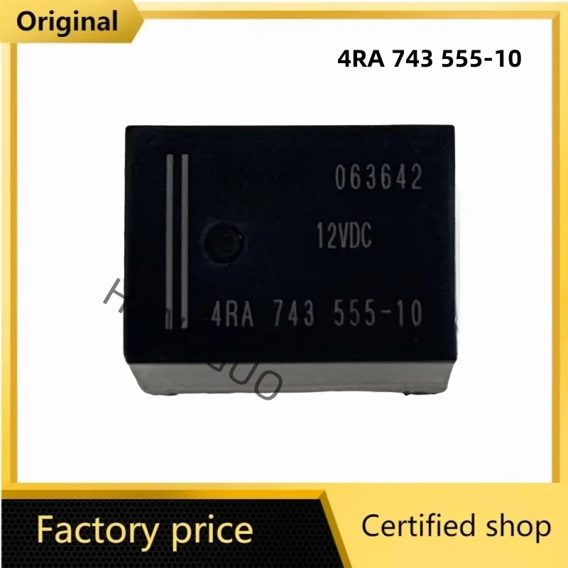 5ks/lot 4ra 743 555-10 12VDC Nové relé 6pins Sada transformácií