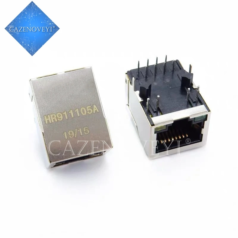 5ks/lot Hanrun HR911105A Transformer RJ45 Svetlo na sklade