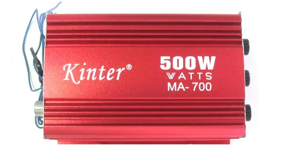 5ks/lot Kindt MA700 USB FM MP3 zosilňovač 12V Motocykel Mini zosilňovač vzdialený počítač