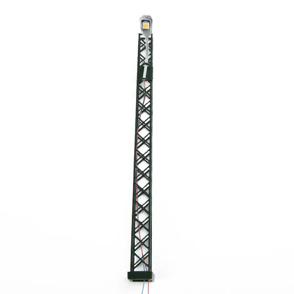 5ks modelové železničné svetlá mriežky Mast Light, meradlo H0 Light Let LED LED LAMP LAMP RAILROOD DECORÁCIA BUDOVANIE KRAJINY Príslušenstvo