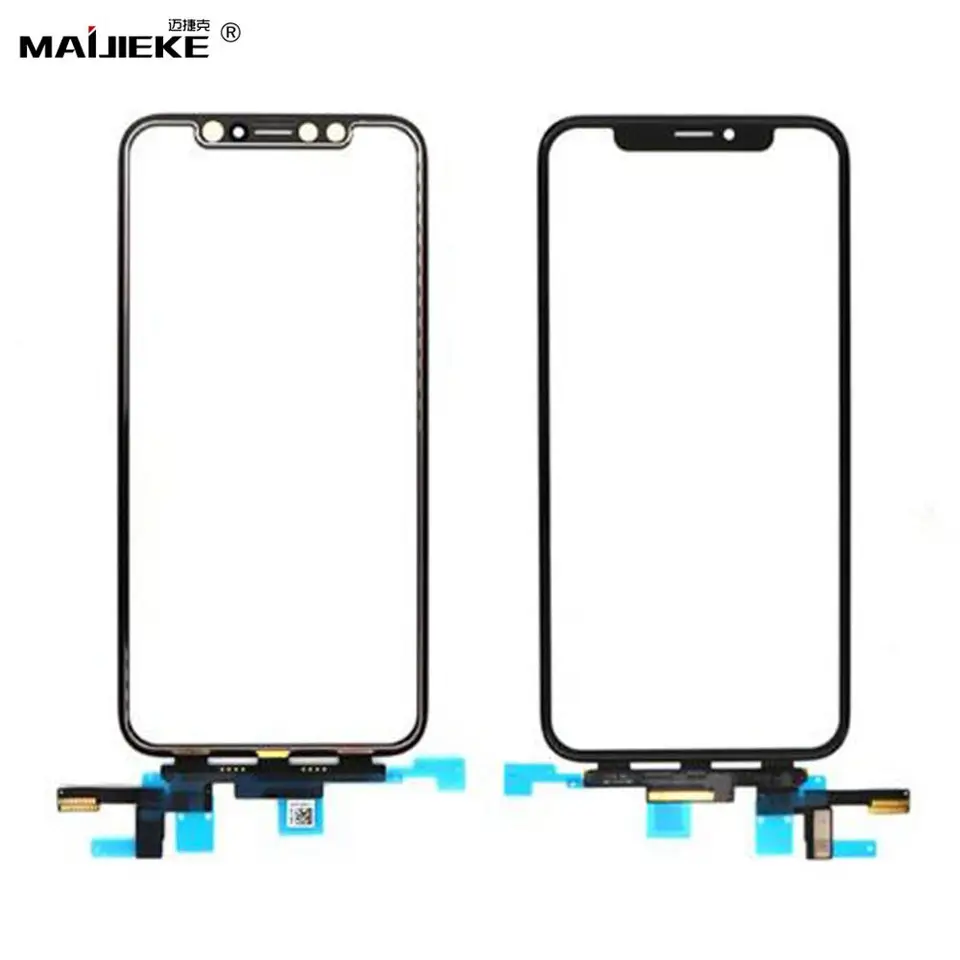 5ks ORI Digitalizátor dotykového panela Screen+Výmena OCA pre iPhone 11 12 13 Pro Max 12 Mini x x Max xr LCD Oprava vonkajšieho skla Vonkajšie sklo