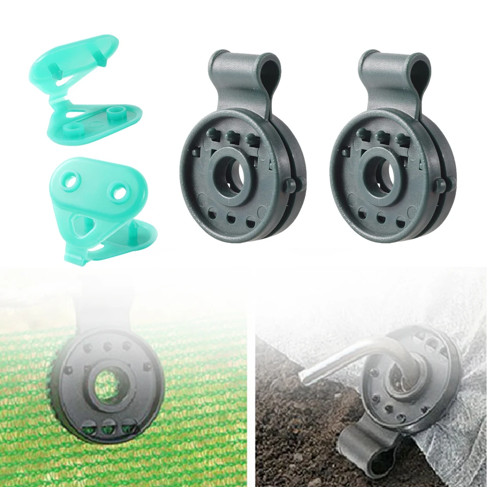 5ks plastový tieň čistý klip skleník Outdoor Garden anti-vták Net fixačný klip odtieň čistý textilný príslušenstvo