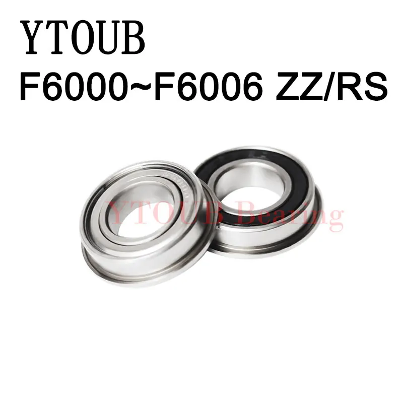 5ks príruba ložisko F6000ZZ F6001RS F6002 F6003 F6004 F6005 F6006 ZZ Z RS 2RS FLANGE GULLING LEASE