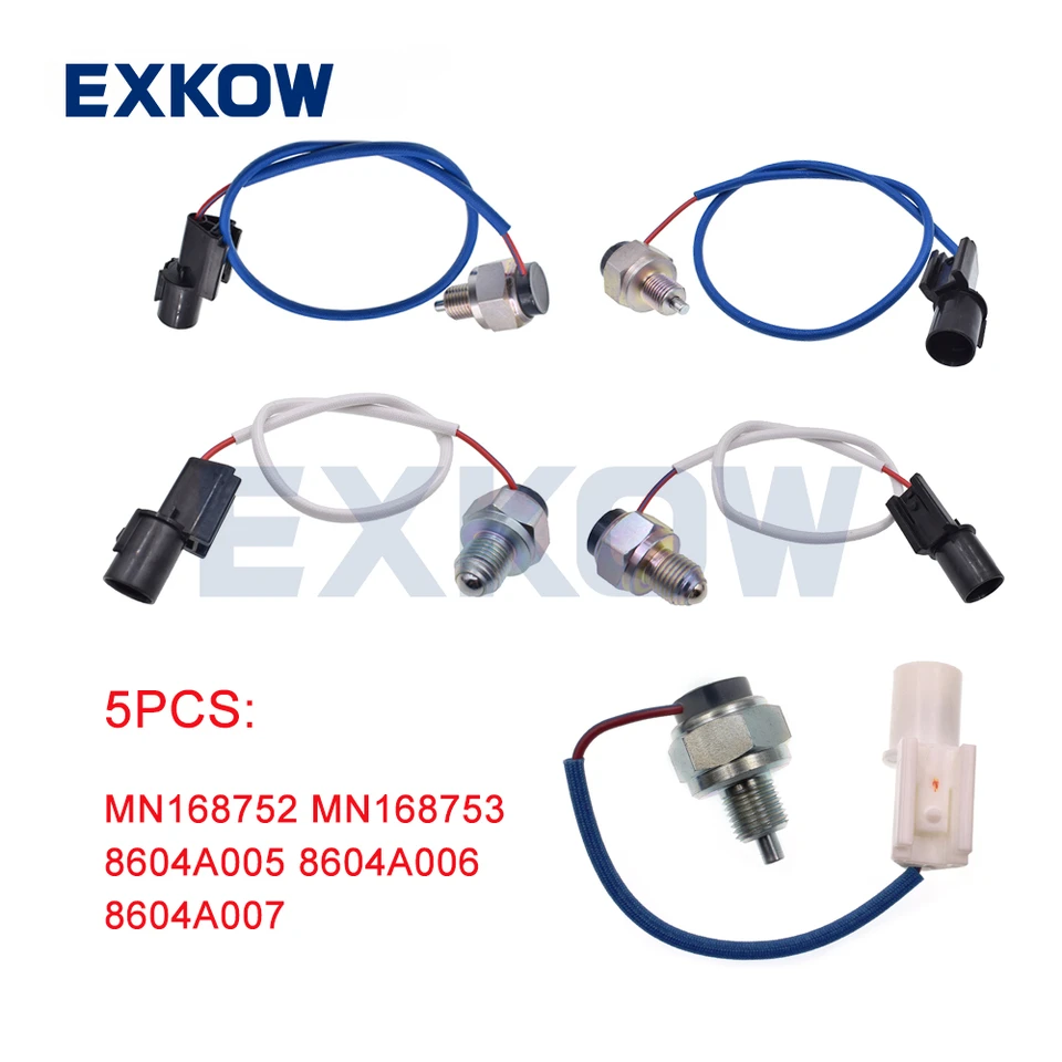 5ks T/F Gearshift 4WD Lamp spínač pre Mitsubishi Montero Pajero Sport KH4W KH8W KH9W L200 Triton KB4T KB8T MN168752 MN168753