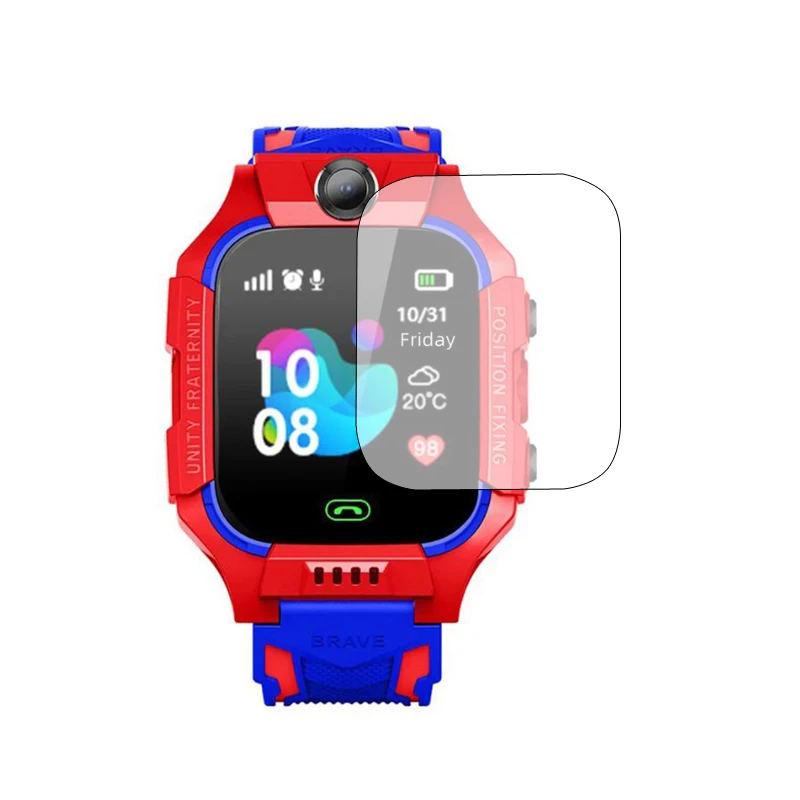 5ks TPU Soft Smartwatch Clear Ochranné kryt