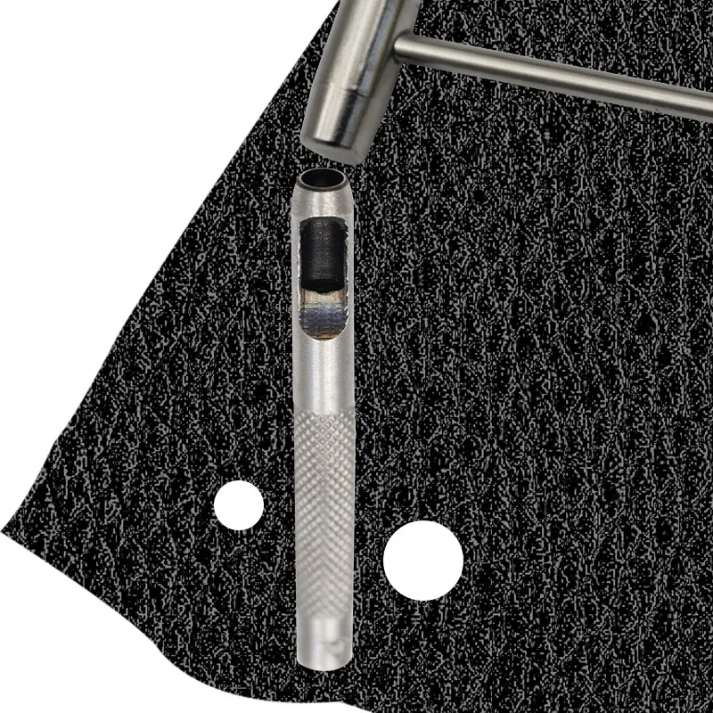 5ks Watchband Punch Manual DIY Tool Tool Round Round Punch 1,5-4mm pásový pás Punch Punch Leather Product Punch Punch Tool