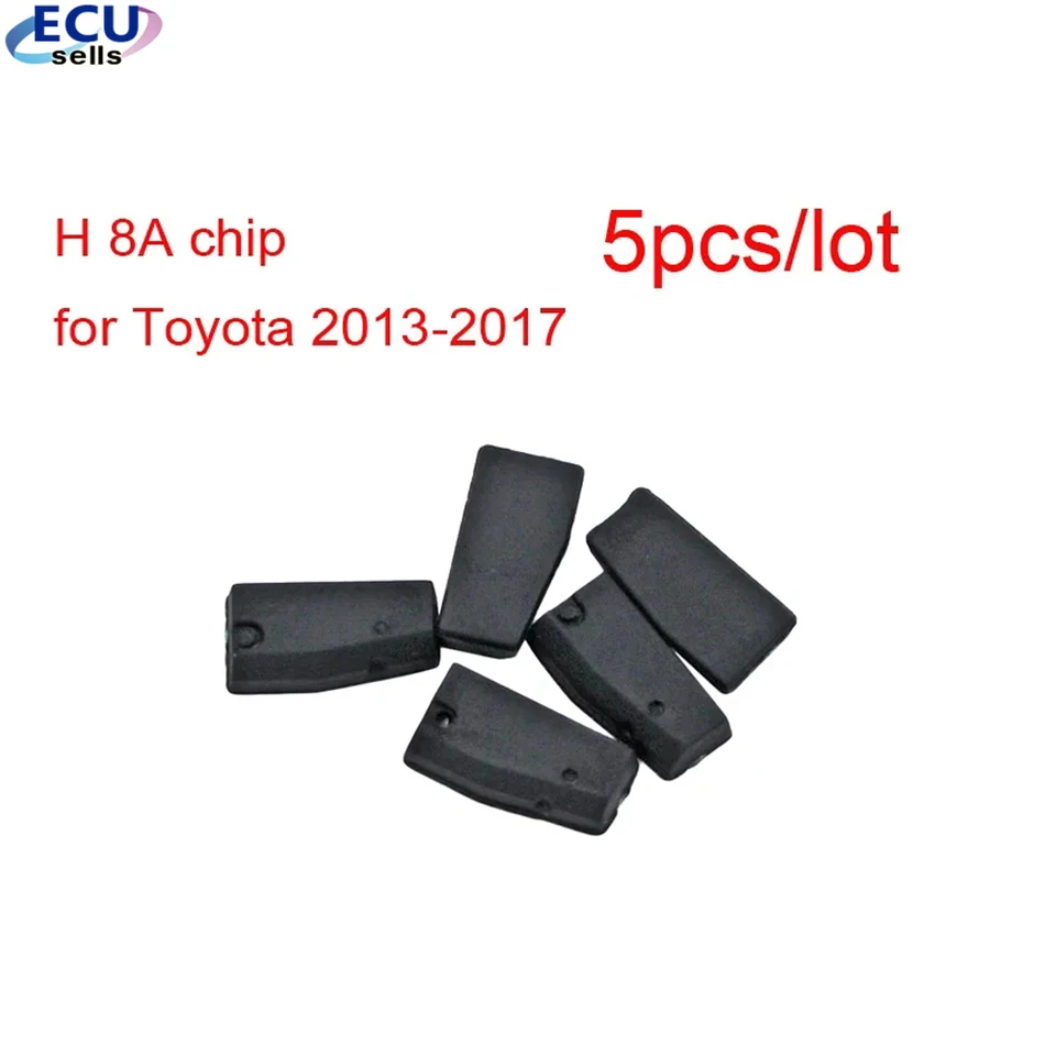 5ks x Vysoko kvalitný transpondér čipu pre Toyota 2013-2017, h 8a čip pre Toyota, prázdny WS21-4d 128 bit pre h Chip