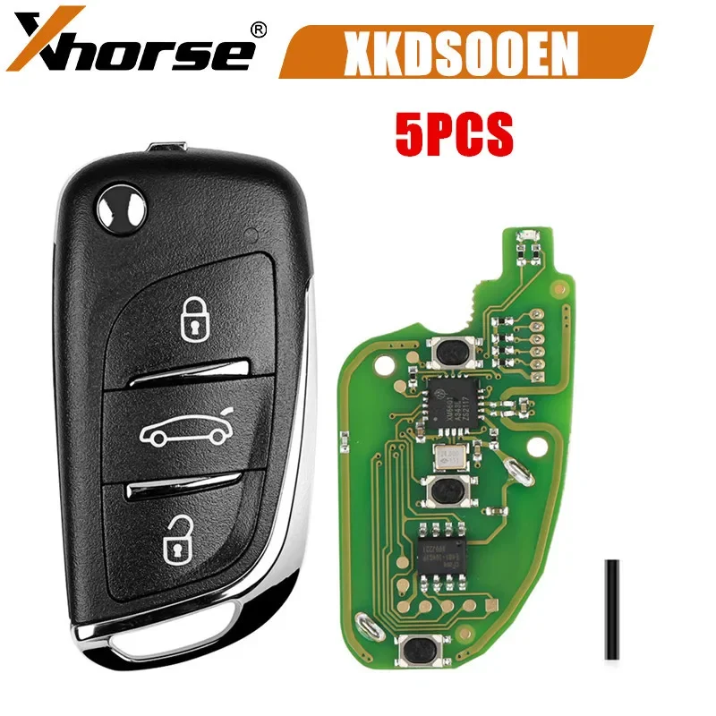 5ks xhorse xkds00en pre tlačidlá diaľkového kľúča typu Volkswagen DS s diaľkovým diaľkovým kľúčom X002 s diaľkovým diaľkovým kľúčom X002