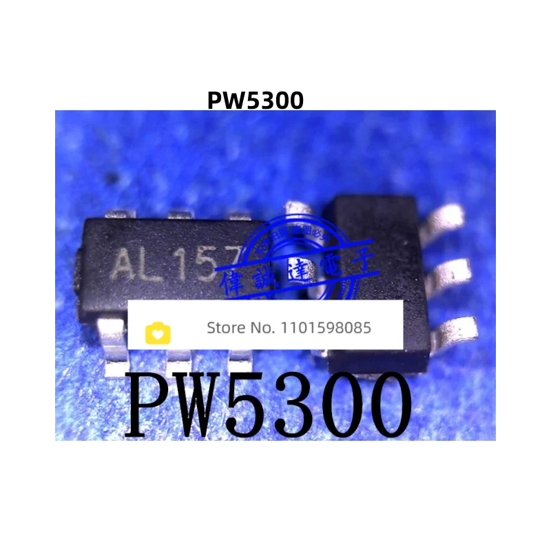 5ks/časť PW5300 AL157 DC-DC SOT23-6 100% NOVINKA
