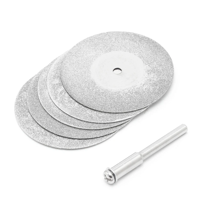 5ks/šarža Dremel Accessories Diamond Grinding Wheel PILE Kruhový rezanie Dremel Rotary Tool Diamond Discs