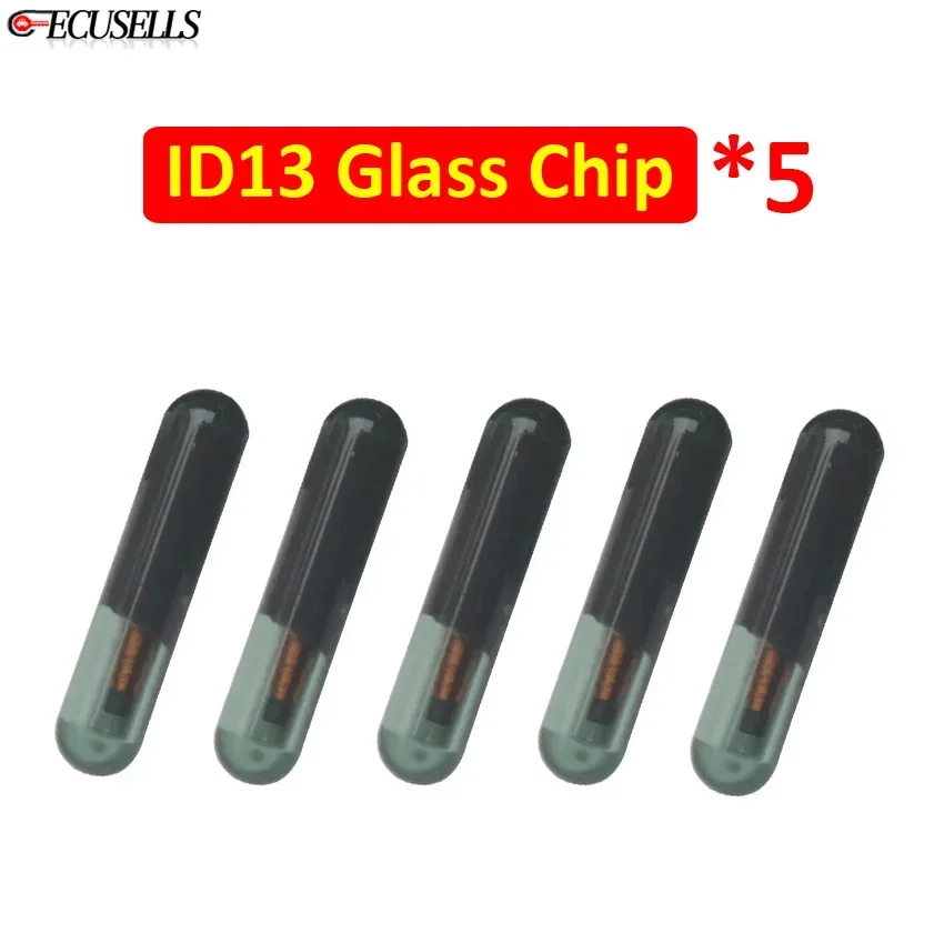 5ks/šarža ID13 sklenený čip Plant Transponder Chip ID13 Chip sklenené auto kľúčové čipy pre acuru pre honda pre chevrolet pre Jaguar