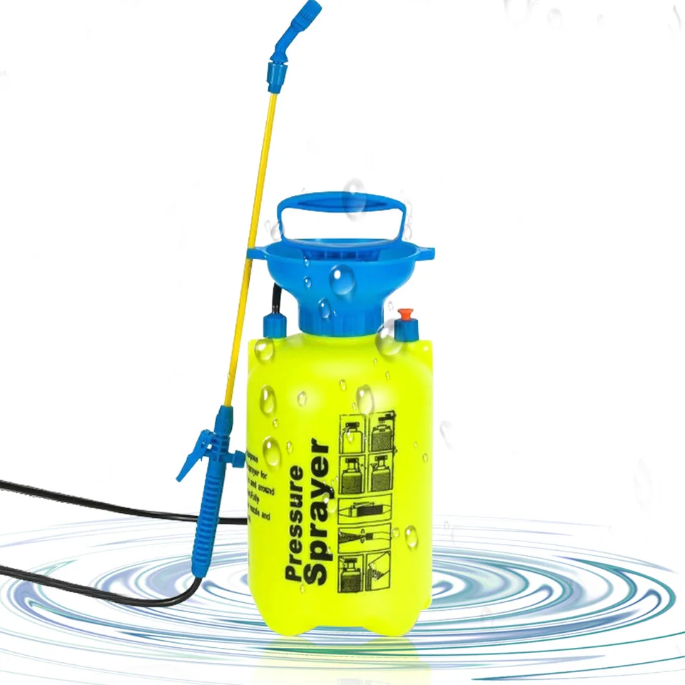 5L Záhradné tlakové postrekovanie ručného čerpadla 2 sprejové režimy Spray Spray Fľaša nastaviteľný remienok pre poľnohospodárske záhradníctvo