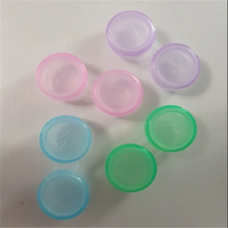 5PC Mini kontaktné šošovky pre oči pre oči Držiak na cestovnú súpravu Kozmetické kontaktné šošovky Kasmetické šošovky Case Container Cestovné príslušenstvo