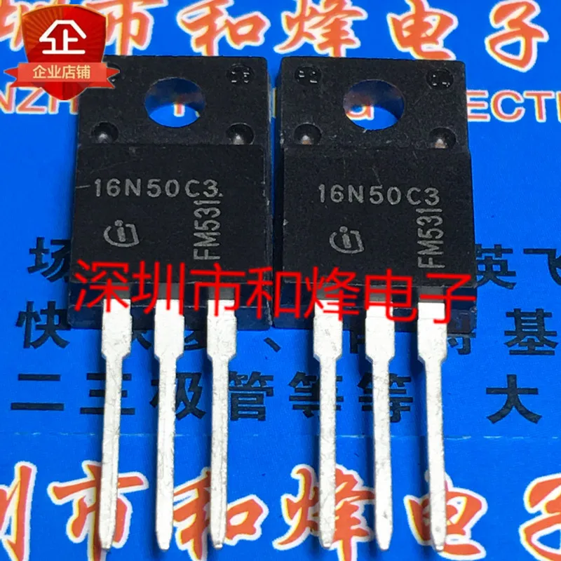 5PCS-10PCS 16N50C3 SPA16N50C3 TO-220F 560V 16A Originál na sklade rýchla preprava