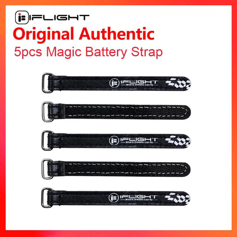 5pcs 10x100 mm / 10x130mm iflight Magic Sticker Tape Nylon Lipo Battery Rap Reel Repast Remeable Cable Wrap pre batériu FPV RC