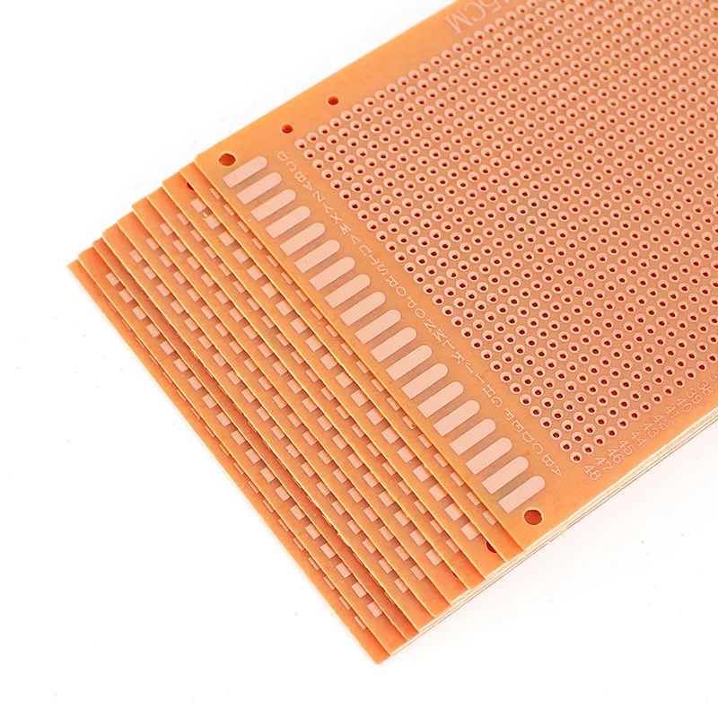 5pcs 9x15cm jednostranná PCB žltá 9*15cm univerzálna doska PCB pre domácich majstrov