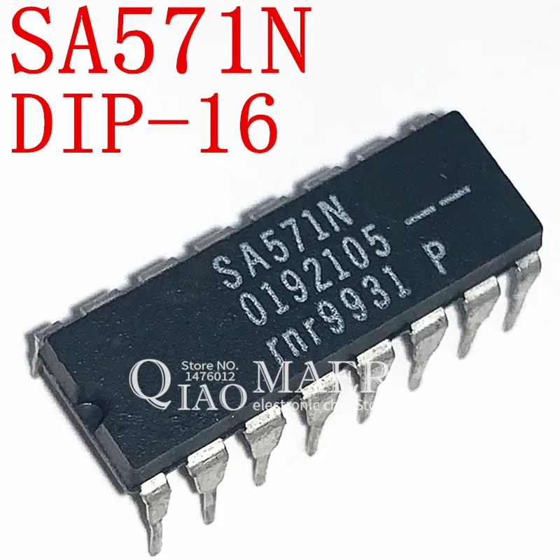 5pcs/lot NE571N SA571N SA571 NE571 SA572N NE572N NE572 SA572 DIP-16