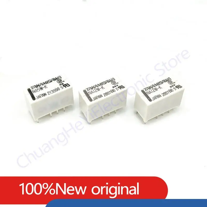 5pcs/lot Pôvodné nové relé NA5W-K NA12W-K Na24W-K 5VDC 12VDC 24VDC SIGNAL RELE 2A 8 PINS
