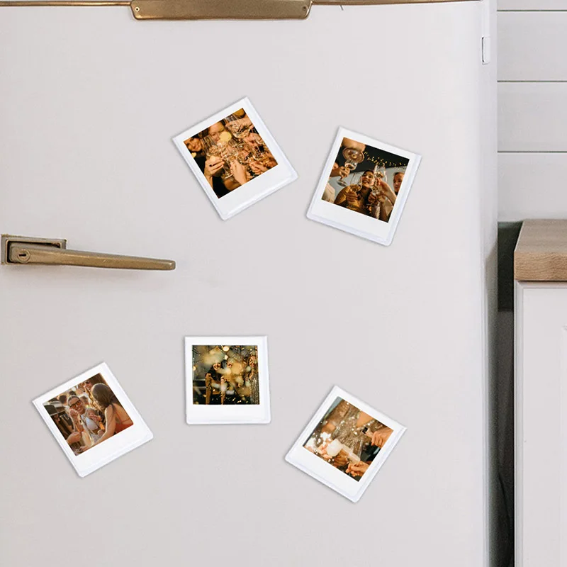 5pcs okamžitý fotoaparát Fotoreferníc Magnet chladničky pre Fujifilm Instax Square SQ1 SQ6 SQ10 SQ40 PIRMÁTNA STRUCET