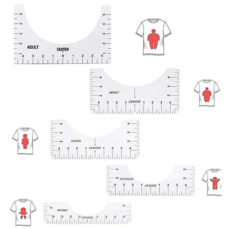 5pcs/set Tričt