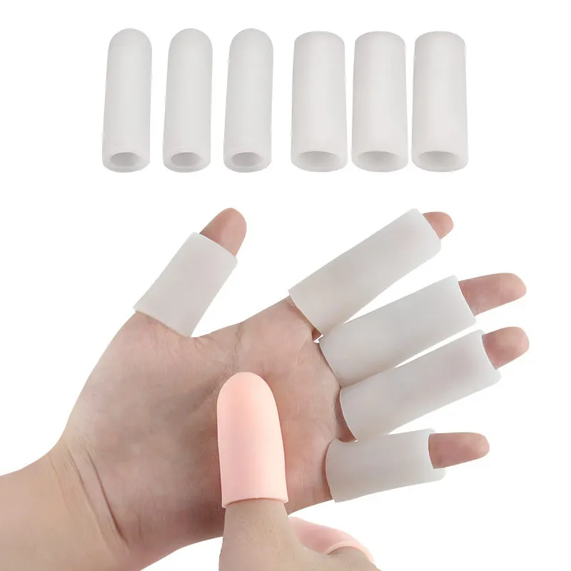5pcs Silikónový špičkový odlučovač prstom Protector Aplikátor Aplikátor mäkkých kukuričných kalusov Remover Bunon Corrector Corrector Tools Tools Tools