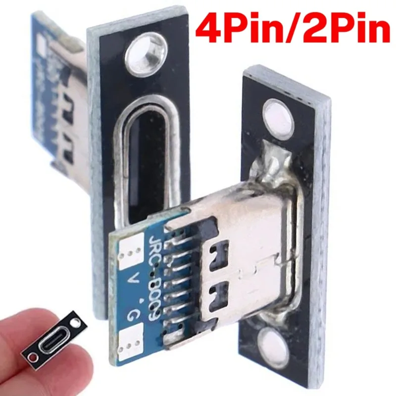 5pcs USB 3.1 Typ C zásuvka so skrutkovou upevňovacou doskou typu C USB Jack 3.1