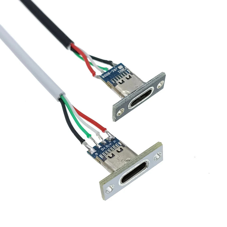 5pcs USB Jack 3.1 Zvárací drôt typu C 4 P 3A Ženský konektor pre domácich majstrov priamo pre mobilný telefón nabíjací port